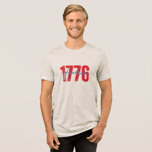 Camiseta '1776 América' 250º Aniversário 4 de Julho