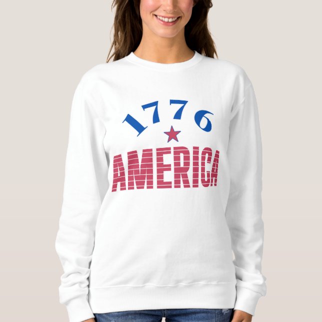Camiseta 1776 AMÉRICA ano de liberdade (Frente)