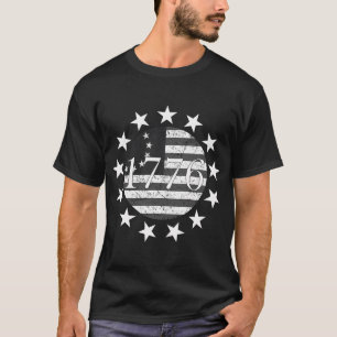 Camiseta 1776 Betsy Ross Usa Flag Patriotic