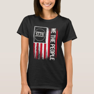 Camiseta 1776 Pessoas Independência Dia 4 De Julho Freedo