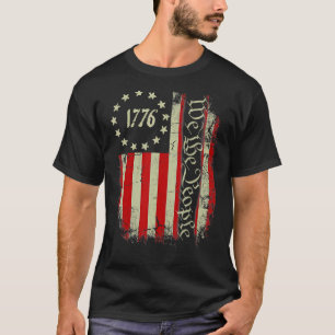 Camiseta 1776 Somos A Constituição Patriótica Americana Pes