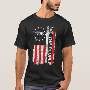 Camiseta 1776 Somos A Constituição Patriótica Americana Pes