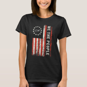 Camiseta 1776 Somos A Constituição Patriótica Americana Pes
