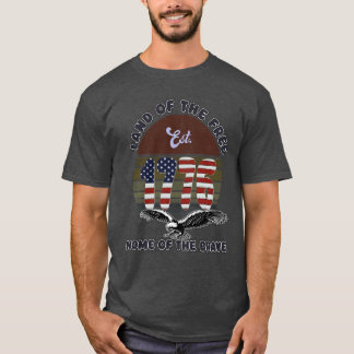 Camiseta 1776 USA Patriotic Shirt