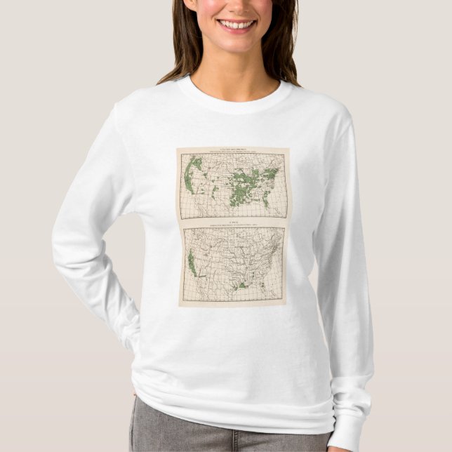 Camiseta 177 ameixas, ameixas secas, figos, regiões (Frente)