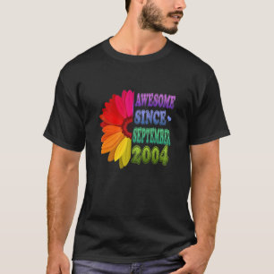 Camiseta 17 anos de idade, incrível à febre desde setembro