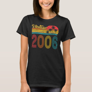 Camiseta 17 anos de idade Retro Vintage 2006 17º aniversári