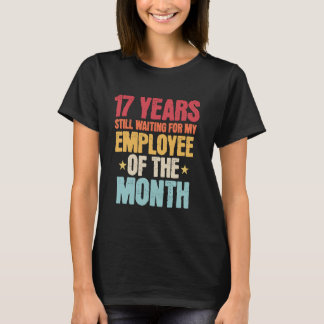 Camiseta 17 Anos De Trabalho Empregado - 17 Anos De Itinerá