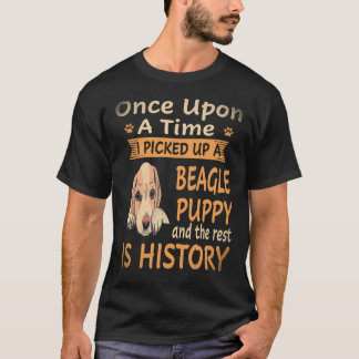 Camiseta 17 Era Uma Vez - Cachorrinho Beagle Beagle