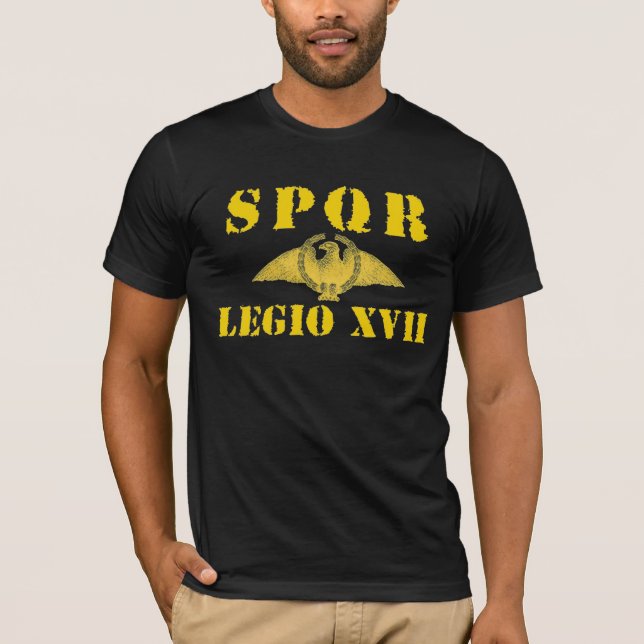 Camiseta 17 legião de Octavian/Augustus 17o - Eagle (Frente)