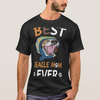 Camiseta 17 Melhor Beagle Mãe De Sempre