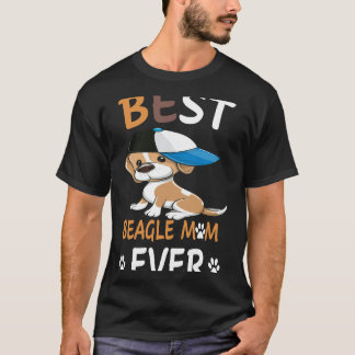 Camiseta 17 Melhor Beagle Mãe De Sempre