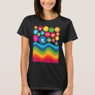 Camiseta 17 Objetivos Globais Para O Desenvolvimento Susten