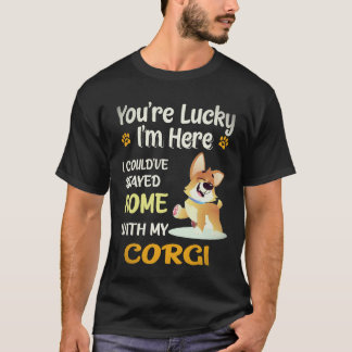Camiseta 17 Você é Corgi Sortudo