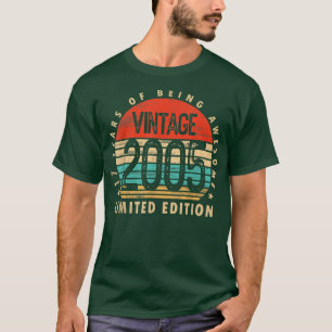 Camiseta 17 Year Old Gifts Vintage 2005 Limited Edition 17t