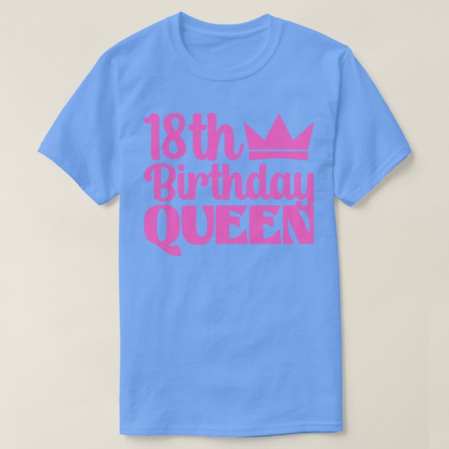 Camiseta 18ª Rainha de Aniversário (Frente do Design)