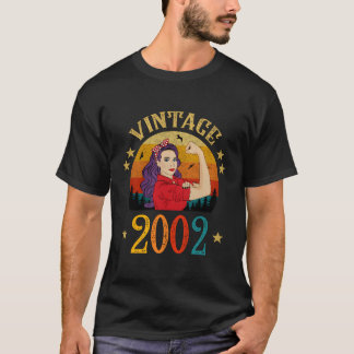 Camiseta 18º Aniversário De 18 Anos De Idade Para As Mulher