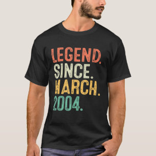 Camiseta 18º Aniversário Menino Adolescente Com 18 Anos De 