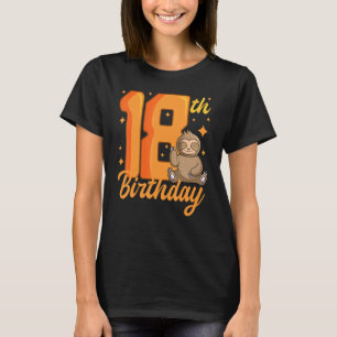 Camiseta 18º Aniversário Tema da Lama 18 Celebração de Fest