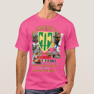 Camiseta 18º MP Bde Iraque Vet w BAGHDAD OIF 20072008 IRAQ 