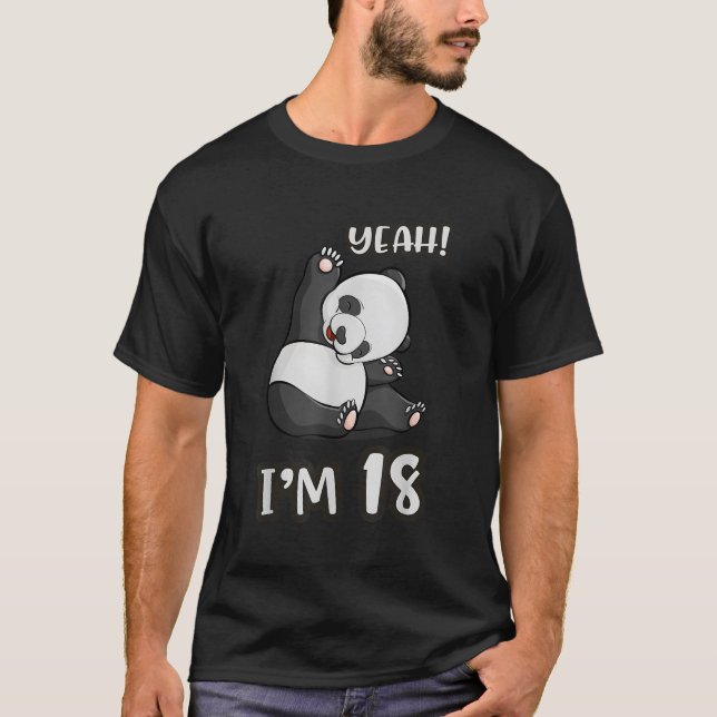 Camiseta 18º Panda Sim Im 18 (Frente)