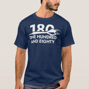 Camiseta 180 Dart Darts 180 triplo