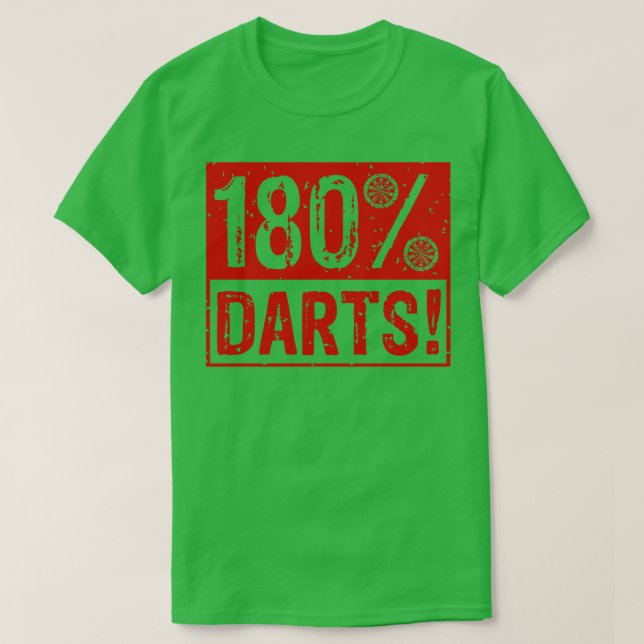 Camiseta 180 Darts (Frente do Design)