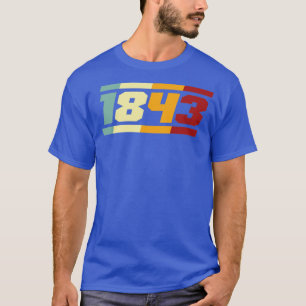 Camiseta 1843 Tipografia Retroativa
