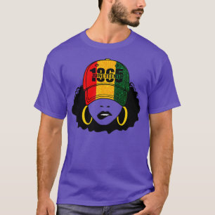 Camiseta 1865 Celebração 1865 Black Girl Magic Melanin