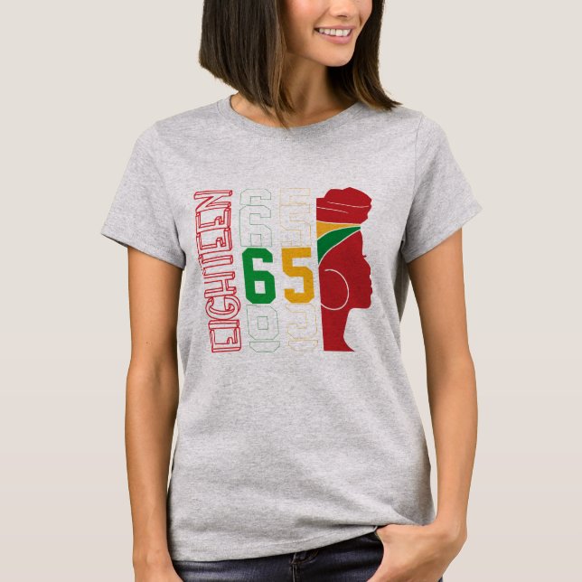 Camiseta 1865 - História Negra (Frente)