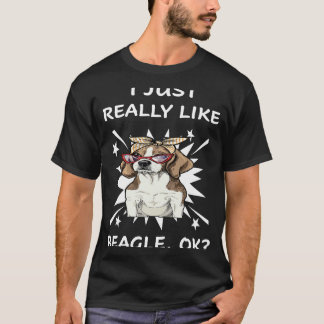 Camiseta 187 Eu Só Gosto Muito de Beagle