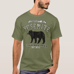 Camiseta 1890 do parque nacional de Yosemite
