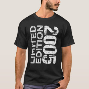 Camiseta 18.º Aniversário de 2005 Idea 18 Anos 1