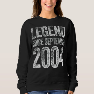 Camiseta 18.º Aniversário, Nascer 18 Anos de Legenda Desde
