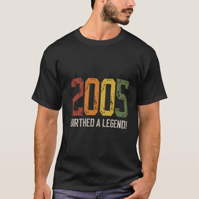 Camiseta 18 2005 18A Decoração (Frente)