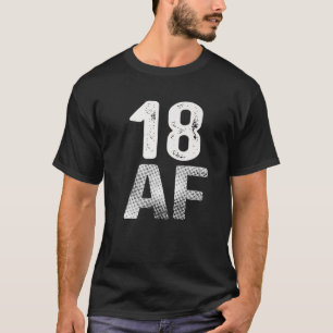 Camiseta 18 AF 18º Aniversário De 2003 Vintage Bday Tee For