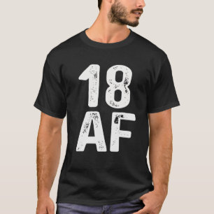 Camiseta 18 AF 18º Aniversário De 2003 Vintage Bday Tee For