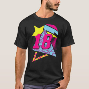 Camiseta 18 anos 18.o aniversário 26