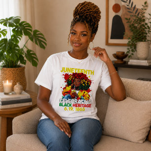 Camiseta 18 de junho de 1865 Celebração Patrimônio Negro