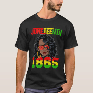 Camiseta 18 de junho de 1865 celebrações negras da América