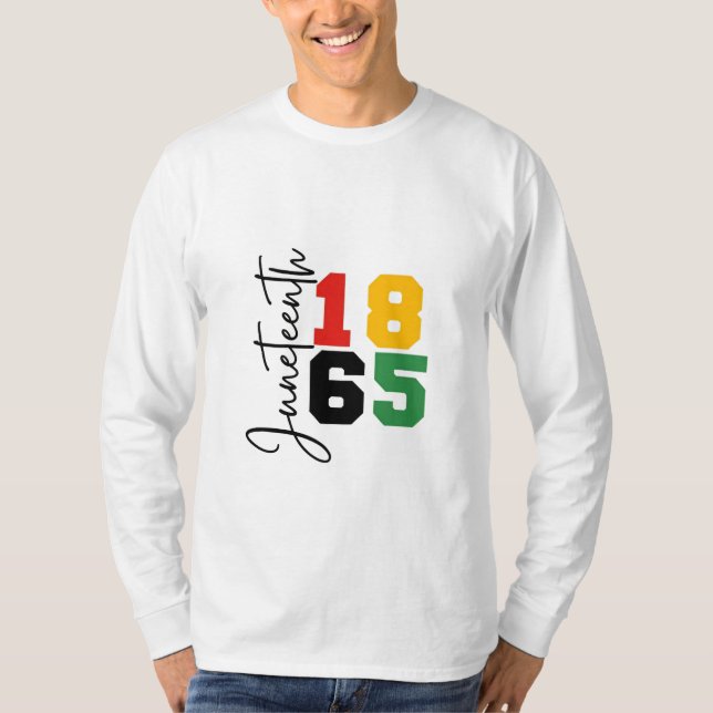 Camiseta 18 de junho de 1865 Dia da Independência Real (Frente)