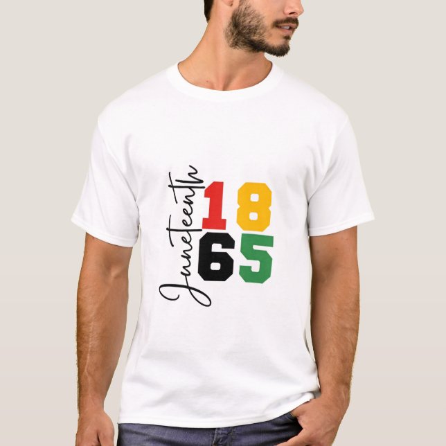 Camiseta 18 de junho de 1865 Dia da Independência Real (Frente)