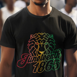Camiseta 18 de junho de 1865 Leão Geométrico