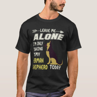 Camiseta 18 Deixe-me em paz Estou apenas conversando com me