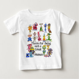 Camiseta 18 Desenhos Engraçados de Alienígenas Expressam Gr