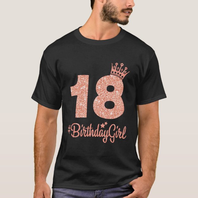 Camiseta 18 Doce Coroa De 18 K Para (Frente)