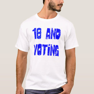 Camiseta 18 e votação