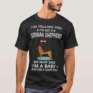 Camiseta 18 Estou Dizendo Que Não Sou Um Pastor Alemão Meu