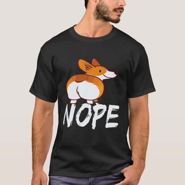 Camiseta 18 Não - Corgi (Frente)