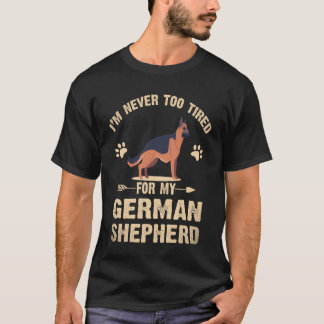 Camiseta 18 Nunca Estou Cansado Demais Para o Meu Pastor Al
